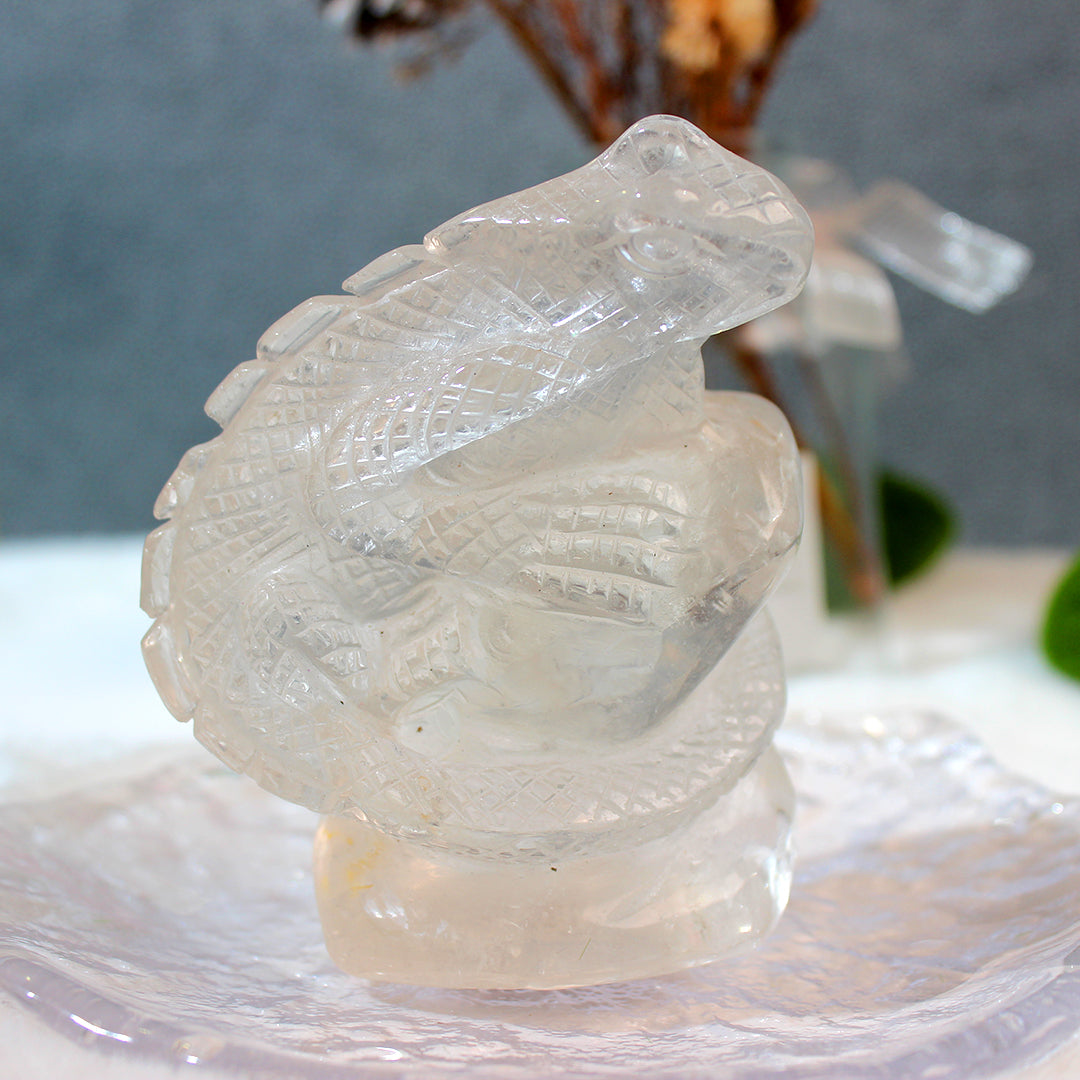水晶彫り物